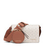 Calvin Klein Millie Triple Compartment Camera Bag Crossbody VanillaKahkiCaramel One Size