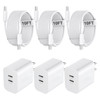 USB C Charger for iPhone 171615 Pro Max Charger Fast Charging 10FT 20W C Charge Block with USB C to C Cord Cable Compati
