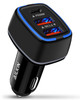 AILKIN 56W PD USB C Car Charger TypeC Super Fast Power Charging Block 3Port USB A USBC Auto Cargador Carro Lighter Adapt
