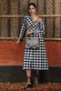 Myra Bag Florid Upcycled Canvas Leather Small Crossbody Bag S1458