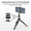 SmallRig Multifunctional Universal Cell Phone Mount Adapter Phone Tripod Mount with Cold Shoe Phone Holder for iPhone 16