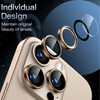JETech Camera Lens Protector for iPhone 16 Pro 63Inch and iPhone 16 Pro Max 69Inch 9H Tempered Glass Metal Individual Ri