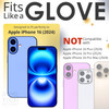 Rome Tech 3Pack Tempered Glass Screen Protector for iPhone 16 Protective 9H Screen Saver Compatible With Cases for iPhon