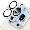 Hsefo Compatible with iPhone 16 Pro and 16 Pro Max Camera Lens Protector Upgraded AntiScratch Tempered Glass Metal Camer