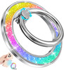 LISEVO Phone Ring Holder Compatible with MagSafe Magnetic Cell Phone Grip for Women Cute Magnet Removable Finger Ring Gr