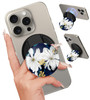 Kidcube Phone Grip Compatible with Magsafe Magnetic Phone Grip Stand Cute Flowers Finger Grip Kickstand Ring Holder Wome