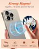 Kidcube Phone Grip Compatible with Magsafe Magnetic Phone Grip Stand Cute Flowers Finger Grip Kickstand Ring Holder Wome
