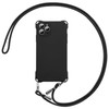 ZCDAYE for iPhone 15 Case with Crossbody Phone Lanyard Soft Silicone Case with Adjustable Neck Shoulder Strap Shockproof
