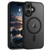 SupVict Compatible with iPhone 16 Phone Case Compatible with Magsafe Slim Fit Matte Translucent Shockproof Drop Protecti