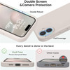 Vooii Compatible with iPhone 16 Plus Case Liquid Silicone Upgrade Camera Protection Soft AntiScratch Microfiber Lining S