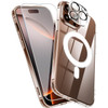 QiiStar for iPhone 16 ProMax CaseCrystal Clear Magnetic iPhone 16 Pro Max Phone Case with Screen Protector Camera Cover
