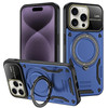 MRRSIWEI for iPhone 16 Pro Max Case with Camera Lens Protector Military Grade Protection Heavy Duty Rugged Shockproof wi