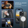 GUAGUA for iPhone 16 Pro Max Case Full Camera Lens Protection Compatible with Magsafe Translucent Matte Back Shockproof