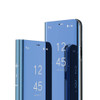 COTDINFOR Case for iPhone 16 Pro Case Clear View Mirror Makeup Luxury Design Bookstyle Leather Flip Case with Kickstand