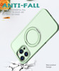Mangix for iPhone 16 Pro Max Case360 Rotatable Invisible Magnetic Ring Stand Compatible with MagSafe AntiFingerprint Pro