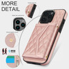 MRRSIWEI for Apple iPhone 16 Pro Crossbody Wallet Case for Women PU Leather Card Slot Phone Case with Cash Pocket Kickst