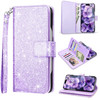Fingic for iPhone 16 Pro Casei Phone 16 Pro Wallet CaseGlitter Sparkly Shiny Cover 9 Card Holders PU Leather with Stand