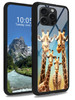 DIGTIALL Giraffe Case for iPhone 16 Pro 63 Tempered Glass Back Cover Soft TPU Bumper Fashion Men Women Phone Case Shockp