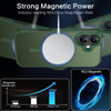 Telaso Magnetic for iPhone 16 Case iPhone 16 Phone Case Compatible with Magsafe Translucent Matte Back Soft TPU Bumper A