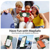 Telaso Magnetic for iPhone 16 Case iPhone 16 Phone Case Compatible with Magsafe Translucent Matte Back Soft TPU Bumper A