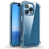KUXNGUYI Clear Case for iPhone 16 Pro Max Never Yellow Technology 10FT MilGrade Protection Transparent Slim Cover for iP