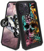 GFRGTFHYT for iPhone 16 Pro Max Phone Case Dual Layer Hybrid Heavy Duty Shockproof 2 in 1 Hard PC Soft TPU Silicone Prot