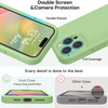 Vooii Compatible with iPhone 16 Pro Case Liquid Silicone Upgrade Camera Protection Soft AntiScratch Microfiber Lining Sh