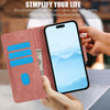 Asuwish Phone Case Compatible with iPhone 16 Pro 63 inch Wallet Cover Tempered Glass Screen Protector Flip Wrist Strap C