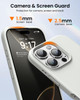 OuXul Designed for iPhone 16 Pro Max CaseShockproof Liquid Silicone Protective Phone Case with Soft AntiScratch Microfib
