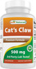 Best Naturals Cat's Claw Capsule, 500 mg, 240 Count online at globaldelivered