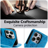EYZUTAK Case for iPhone 16 Pro Premium Leather Magnetic Closure Slim Flip Wallet Phone Case with Card Holder Cash Slot S