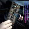 Fofvccv for iPhone 16 Plus Camouflage Case with Magnetic Kickstand for Men Military Grade Heavy Duty Armor Shockproof Ca