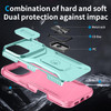 Eilkmcre for iPhone 16 Plus 5G Phone Case Heavy Duty Rugged Hard PC Back Cover with Ring Kickstand Slide Camera Lens Cov