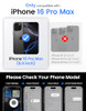 ASAFCASE for iPhone 16 Pro Max Wallet Case with Card Holder Kickstand Slide Camera Cover Military Grade Drop Protection