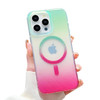 Puxssul Aesthetic Case for iPhone 16 Pro Max Case for Women Girls Compatible with Magsafe Cute Girly Trendy Glitter Spar
