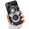 AjourTek for iPhone 16 Durable Protective Soft Back Case Phone Cover HOT12019 Old Camera