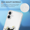 Buleens for iPhone 16 Plus Case 67 Clear Flexible TPU Women Cute Girls Protection Phone Cover Slim Fit Shockproof Funny