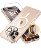 BERFY for iPhone 16 Pro Case Compatible with Magsafe Women Crystal Clear Cute Shockproof Hard Magnetic Phone Cover NotYe