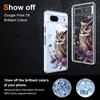 YCJACE Clear Phone Case for iPhone 16 Pro MaxSoft TPU Bumper Phone Case with Owl Pattern Shockproof Slim Fit Cover Case