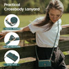 ZCDAYE for iPhone 16 Pro Max Wallet Case with Strap iPhone 16 Pro Max Crossbody Case with Card Holder for Women Zipper L