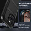 Stroson for iPhone 16 Pro Max Case Builtin Screen Protector Heavy Duty Military Grade Drop Protection Shockproof Phone C