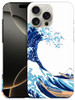 GlamCase for iPhone 16 Pro Max iPhone 16 Pro Max Case Great Wave Design Printed Slim Sleek Cute Plastic Hard Protective