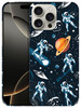 GlamCase for iPhone 16 Pro Max iPhone 16 Pro Max Case Astronaut Galaxy Space Printed Slim Sleek Cute Plastic Hard Protec
