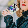 GlamCase for iPhone 16 Pro Max iPhone 16 Pro Max Case Galaxy Cat Pattern Printed Slim Sleek Cute Plastic Hard Protective