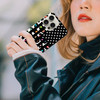 GlamCase for iPhone 16 Pro Max iPhone 16 Pro Max Case USA Flag with Leopard Skin Pattern Printed Slim Sleek Cute Plastic