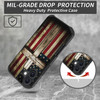 ZXHSBROK Designed for iPhone 16 Case Heavy Duty Dual Layer Hybrid Hard PC Soft Silicone Shockproof Drop Phone Protective