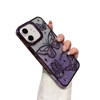 QQicea Bling Glitter Butterfly Phone Case Compatible with iPhone 16 Pro Max 3D Butterflies Luxury case Soft Sparkling Co