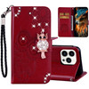 CCSmall Wallet Case for Apple iPhone 16 Pro Max for Women Glitter Bling Diamond PU Leather Flip Folio Cover with Card Sl