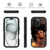 ZXHSBROK Designed for iPhone 16 Pro Case Military Grade Heavy Duty 3Layer Shockproof Drop Phone Protective Cover for iPh