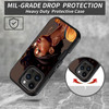 ZXHSBROK Designed for iPhone 16 Pro Case Military Grade Heavy Duty 3Layer Shockproof Drop Phone Protective Cover for iPh